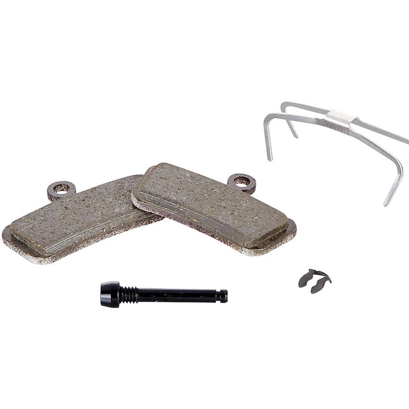 SRAM Disc Brake Pads - Organic Compound, Steel Backed, Powerful, For Trail, Guide, and G2