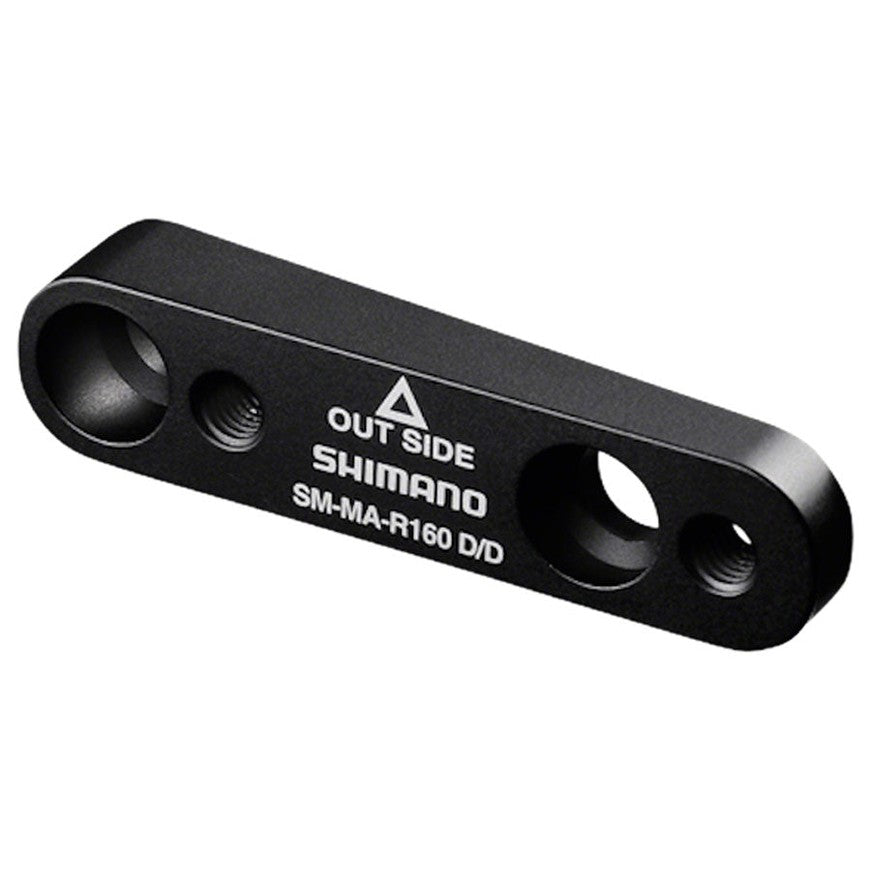Shimano SM-MA-R160D/D Disc Brake Adaptor for 160mm Rotor, Flat-Mount Caliper, Flat-Mount Frame