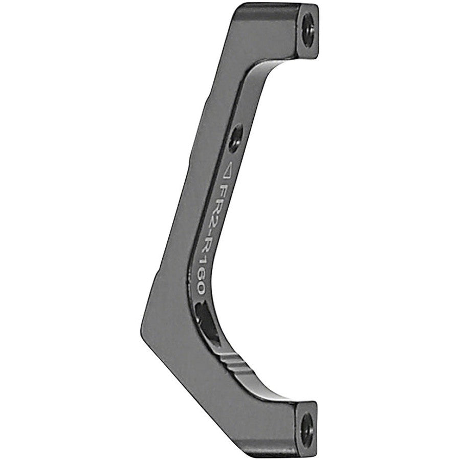 TRP FR2 Disc Brake Adaptor - Rear, Flat Mount Frame to Post Mount, For 160mm Rotors, Includes Two M5x17mm Bolts