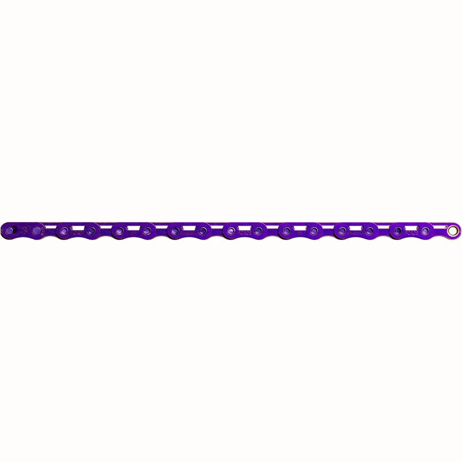 SRAM Force Flattop Chain - 12/13-Speed, 126 Links, PowerLock Connector, Purple, E1