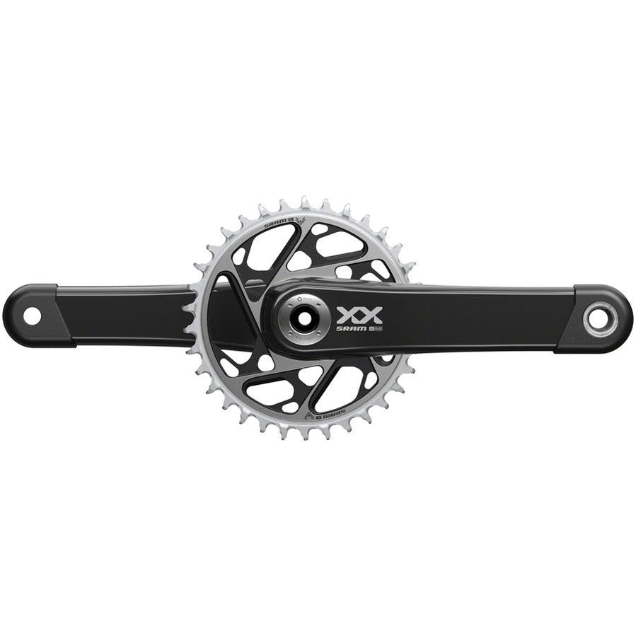 SRAM XX SL Eagle T-Type Crankset - 170mm, 12-Speed, 34t Chainring, Direct Mount, DUB Spindle Interface, Black