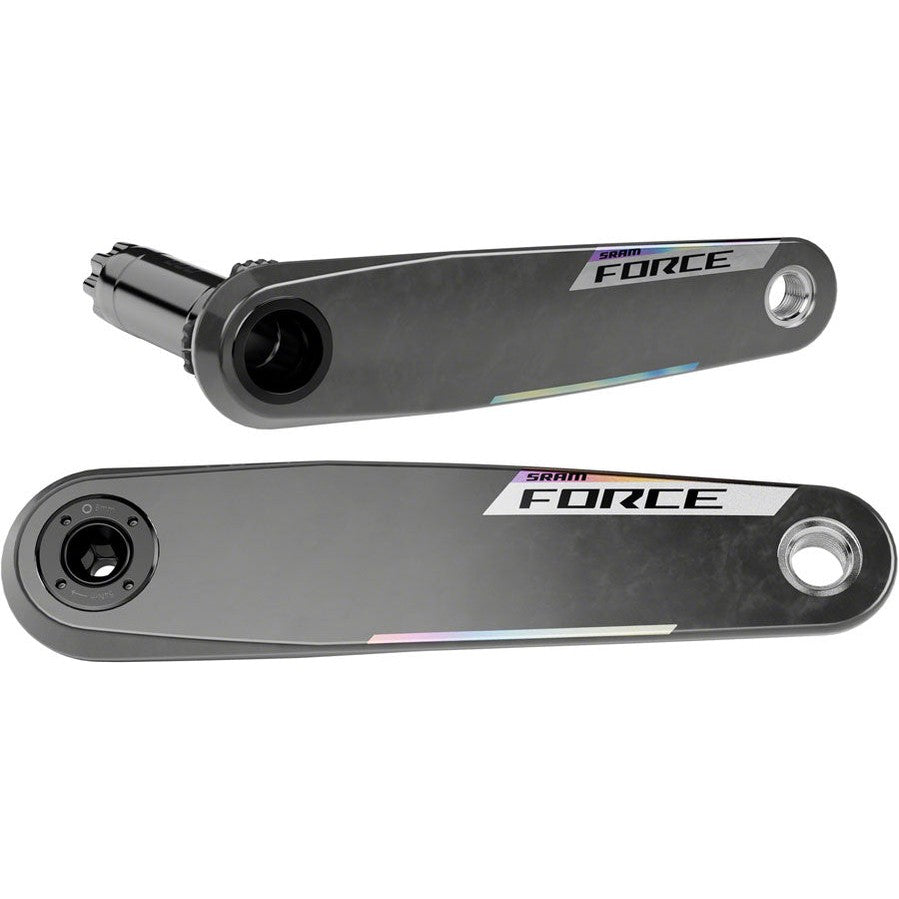 SRAM Force Crank Arm Assembly - 165mm, 12/13-Speed, 8-Bolt Direct Mount, DUB Spindle, Carbon, E1