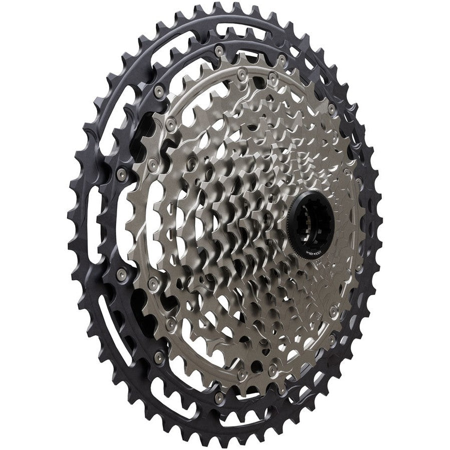 Shimano Deore XT CS-M8200-12 Cassette - 12-Speed, 10-51t, Hyperglide+, Micro Spline, Gray/Silver
