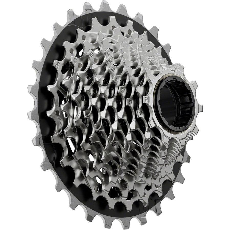SRAM Force XG-1270 Cassette - 12-Speed, 10-28t, Silver, For XDR Driver Body, E1