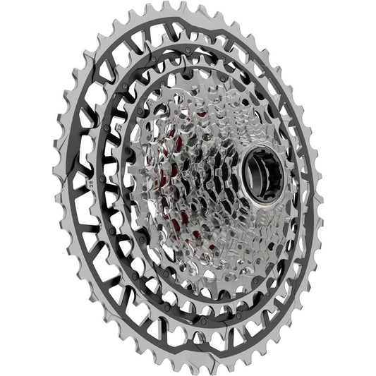 SRAM Force XPLR XG-1371 Cassette - 13-Speed, 10-46t, For XDR Driver, Silver, E1