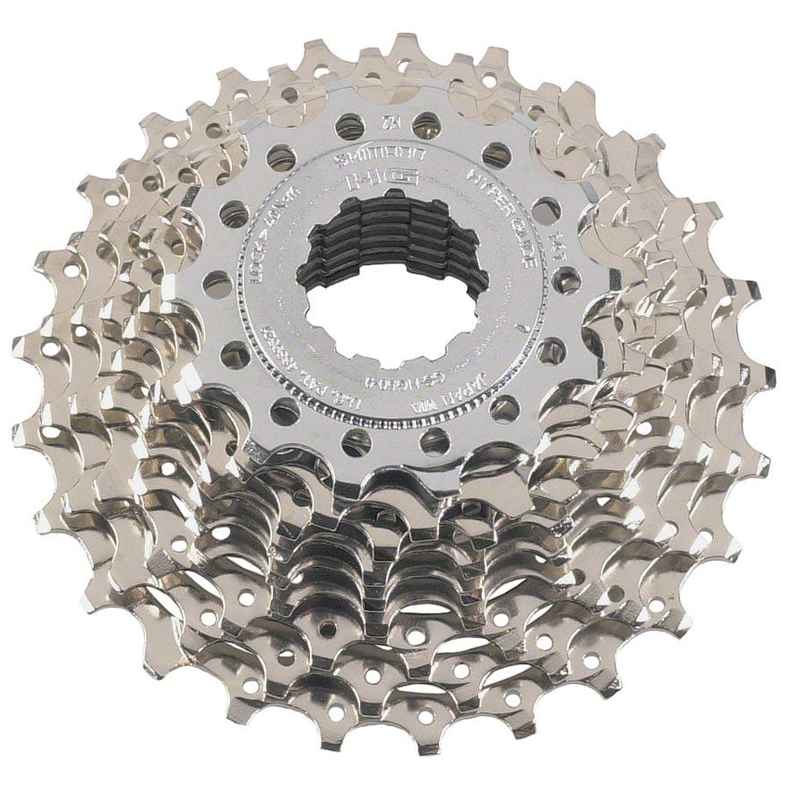 Shimano Sora CS-HG50 Cassette - 9 Speed, 12-25t, Silver, Nickel Plated