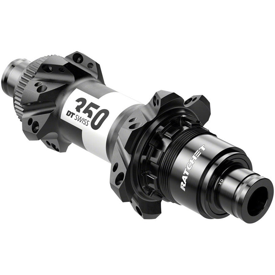 DT Swiss 350 Rear Hub - 12 x 148mm, Center-Lock, XD, Black, 28H, Straight Pull, 36pt, Straight Pull