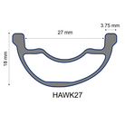 Berd HAWK27 Carbon Wheels