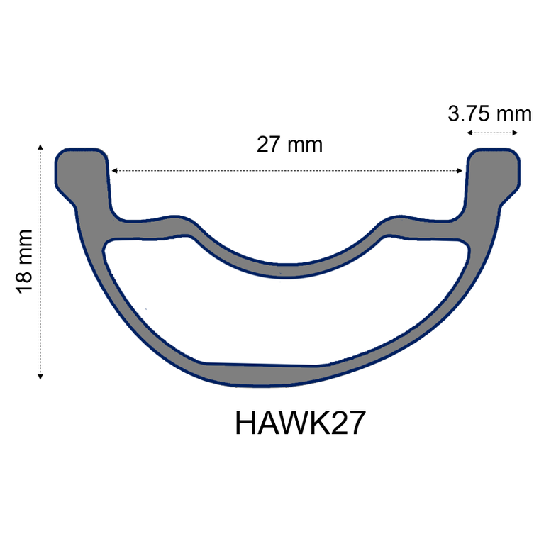 Berd HAWK27 Carbon Wheels