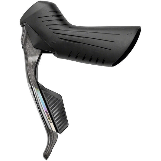 SRAM Force eTap AXS HRD Shift/Brake Lever and Hydraulic Disc Caliper - Left/Front, Flat Mount 20mm Offset, 950mm Hose, Black, E1