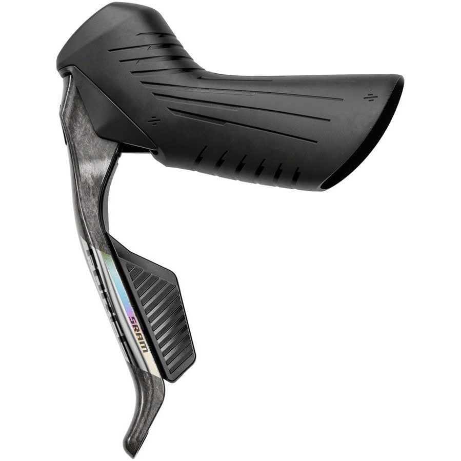 SRAM Force eTap AXS HRD Shift/Brake Lever and Hydraulic Disc Caliper - Left/Front, Flat Mount 20mm Offset, 950mm Hose, Black, E1