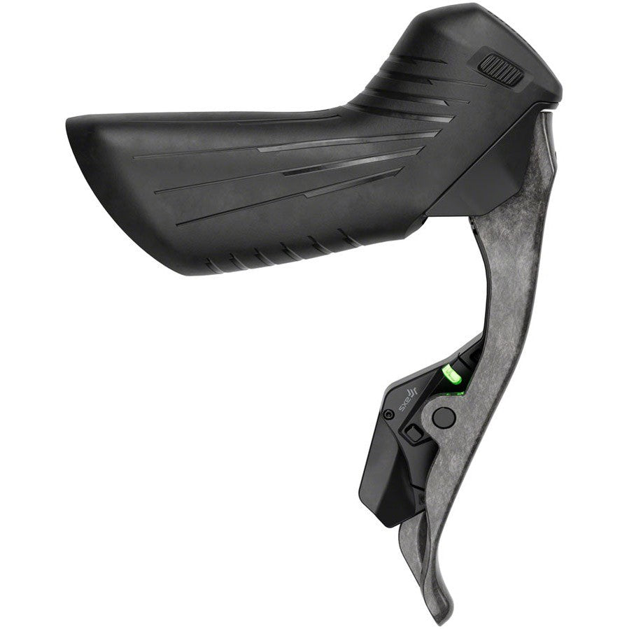 SRAM Force eTap AXS HRD Shift/Brake Lever and Hydraulic Disc Caliper - Left/Front, Flat Mount 20mm Offset, 950mm Hose, Black, E1