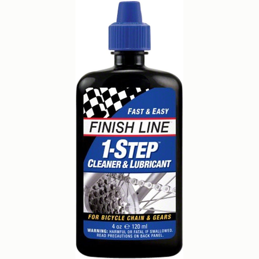 Finish Line 1-Step Cleaner and Bike Chain Lube - 4oz, Drip