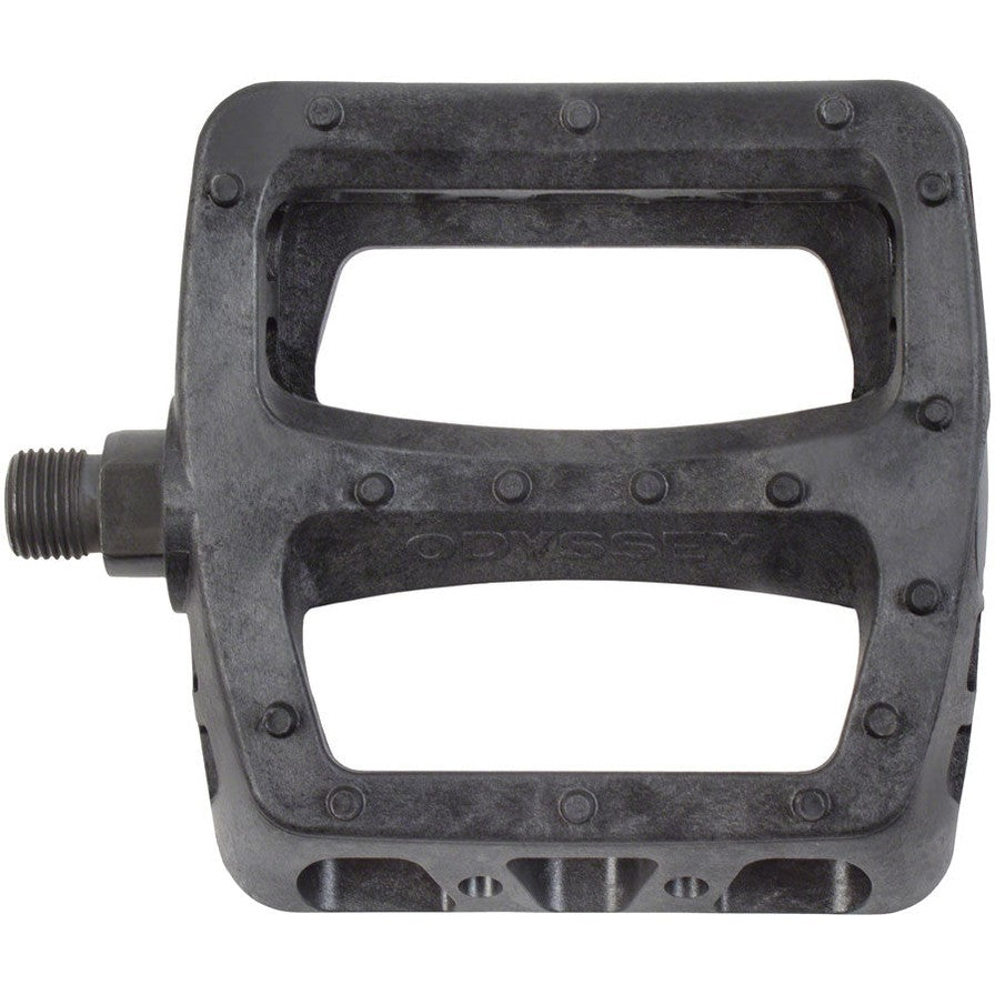 Odyssey Twisted PC Pedals - Platform, Composite/Plastic, 9/16", Black