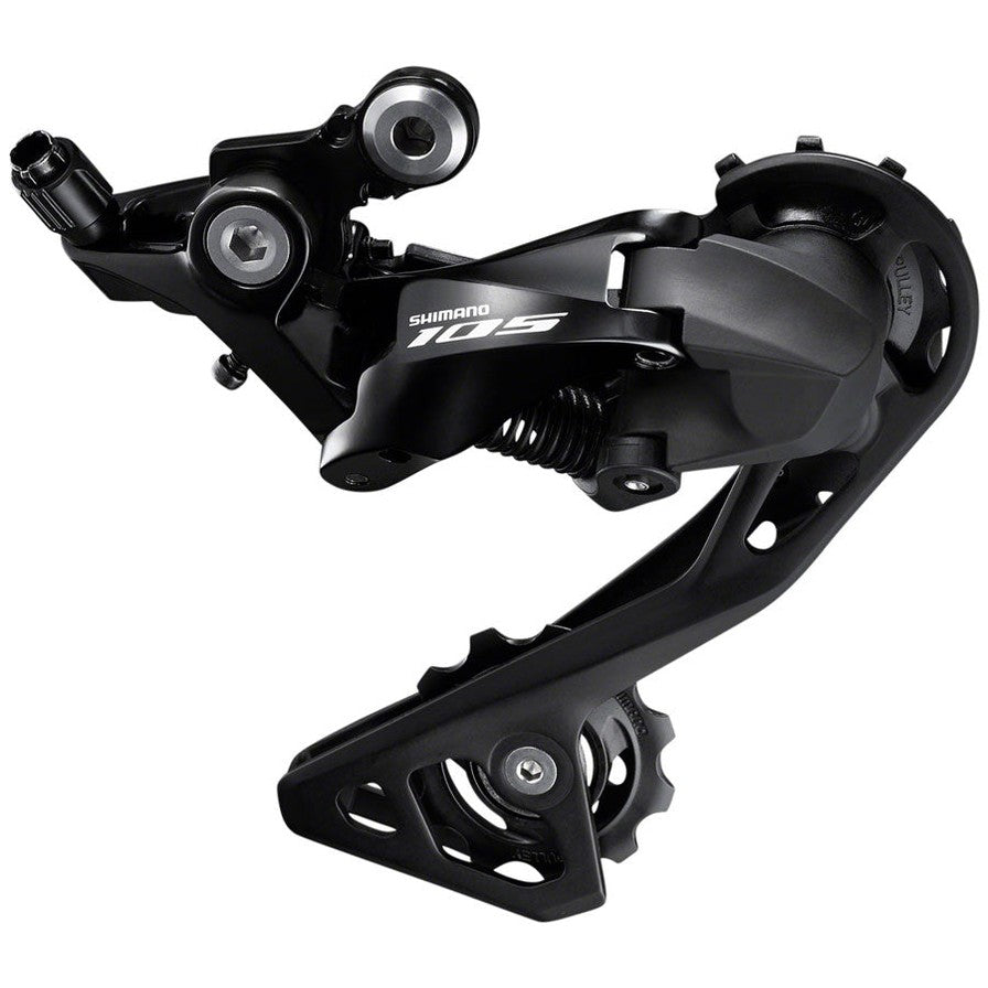 Shimano 105 RD-R7000-GS Rear Derailleur - 11-Speed, Medium Cage, Black