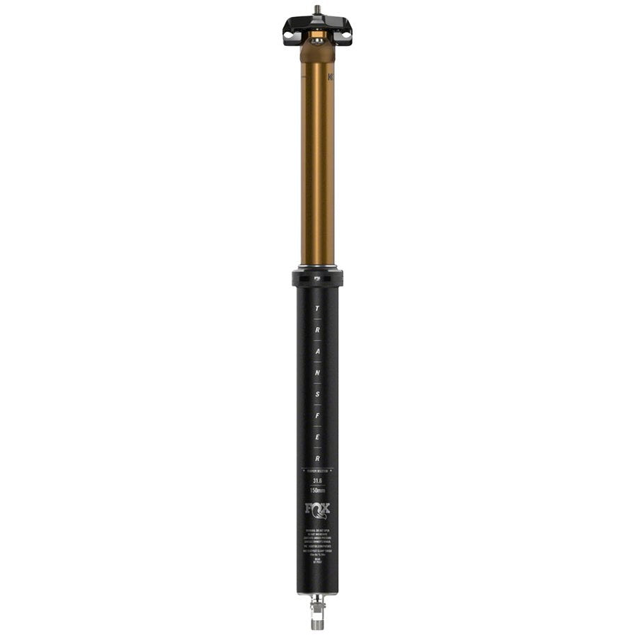 FOX Transfer Factory Dropper Seatpost - 31.6 mm, 180 mm, Internal Routing, Kashima Coat