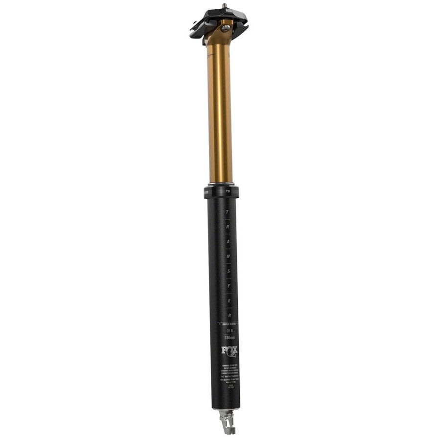 FOX Transfer Factory Dropper Seatpost - 31.6 mm, 180 mm, Internal Routing, Kashima Coat