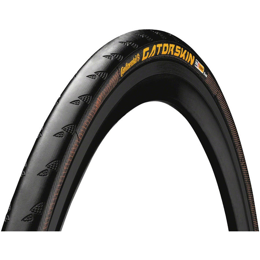 Continental Gatorskin Tire - 700 x 23, Clincher, Folding, Black, PolyX Breaker