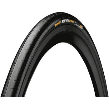 Continental Super Sport Plus Tire - 700 x 25 Clincher Folding Black Plus Breaker