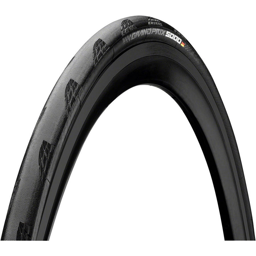 Continental Grand Prix 5000 Tire - 700 x 30, Clincher, Folding, Black, BlackChili, Vectran Breaker, LazerGrip, ACT, E50