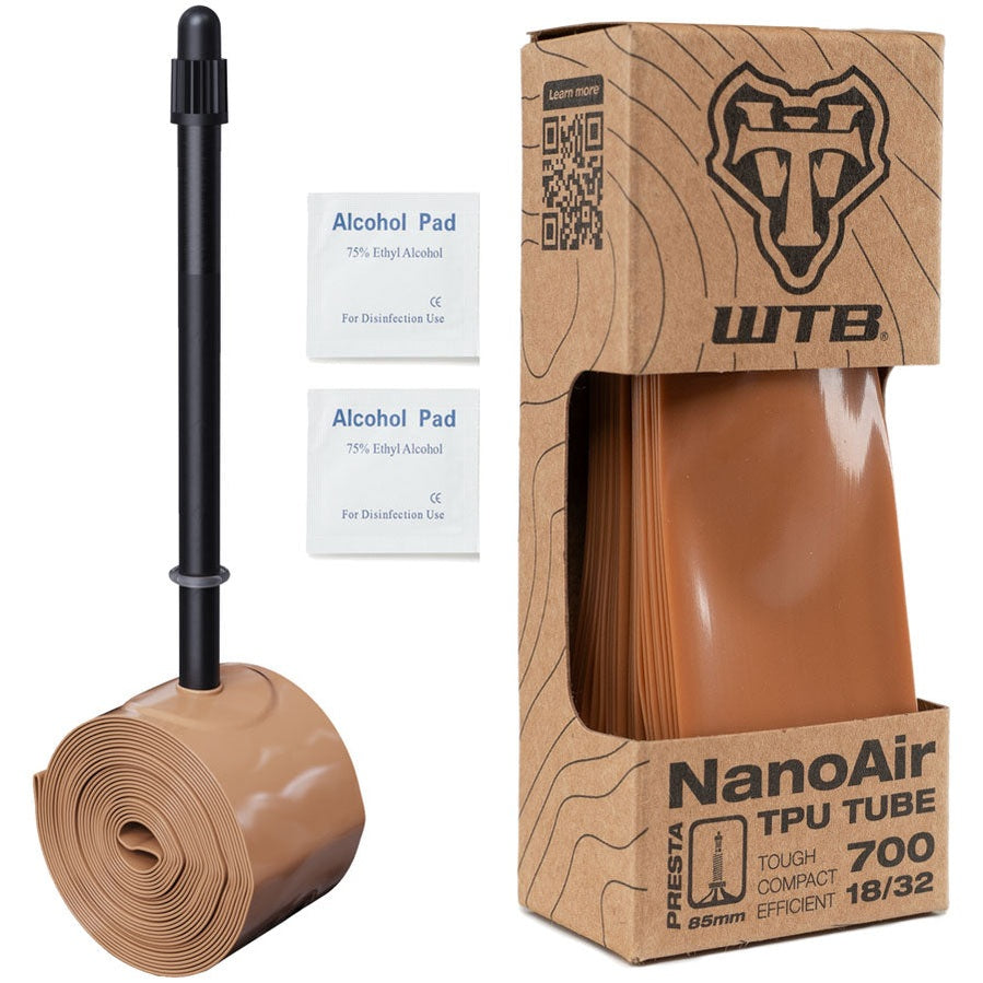 WTB NanoAir TPU Tube - 700 x 18 - 32, 85mm Presta Valve