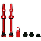 Muc-Off V2 Tubeless Valve Kit - Red, 44mm, Pair