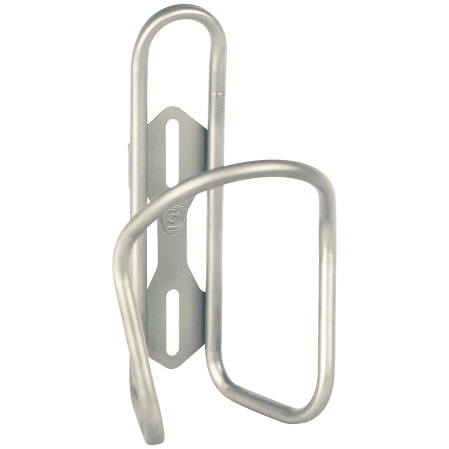 Silca Sicuro Water Bottle Cage - Titanium, Raw