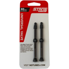 Stan's NoTubes Alloy Valve Stems - 80mm, Pair, Black - Local Velo