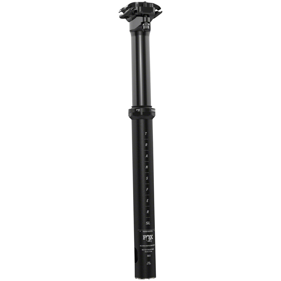 FOX Transfer SL Performance Series Elite Dropper Seatpost - 30.9, 100 mm, Internal Routing, Anodized Upper