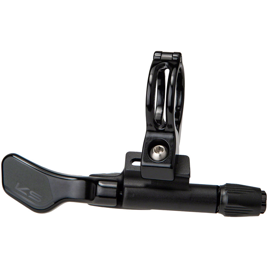 KS Southpaw Dropper Post Remote Lever - 22.2mm Clamp, Alloy - Local Velo