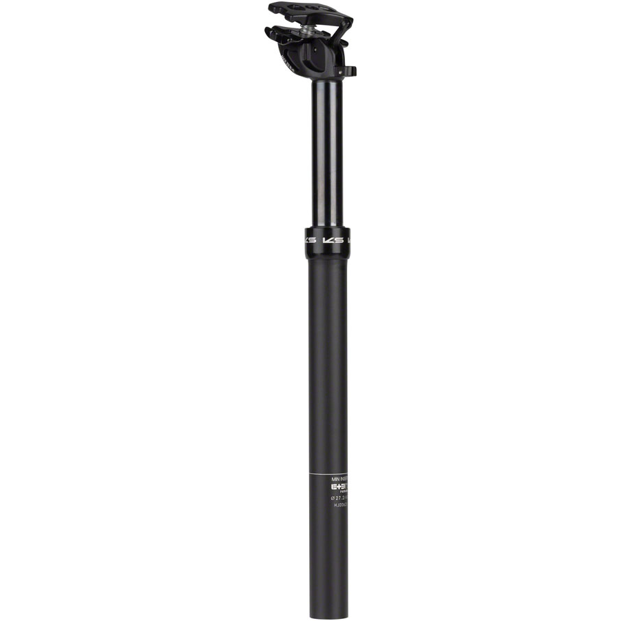 KS eTEN-R Dropper Seatpost - 27.2mm, 100mm, Black - Local Velo
