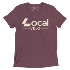 Local Velo Burgundy & Antique White T