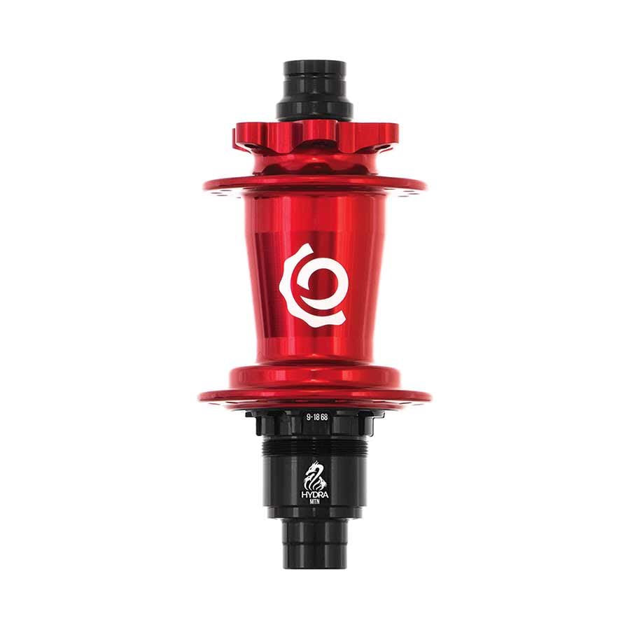 Industry Nine, Hydra Classic Boost 6B, Disc Hub, Rear, 28H, 12mm TA, 148mm, SRAM XD, Red - Local Velo