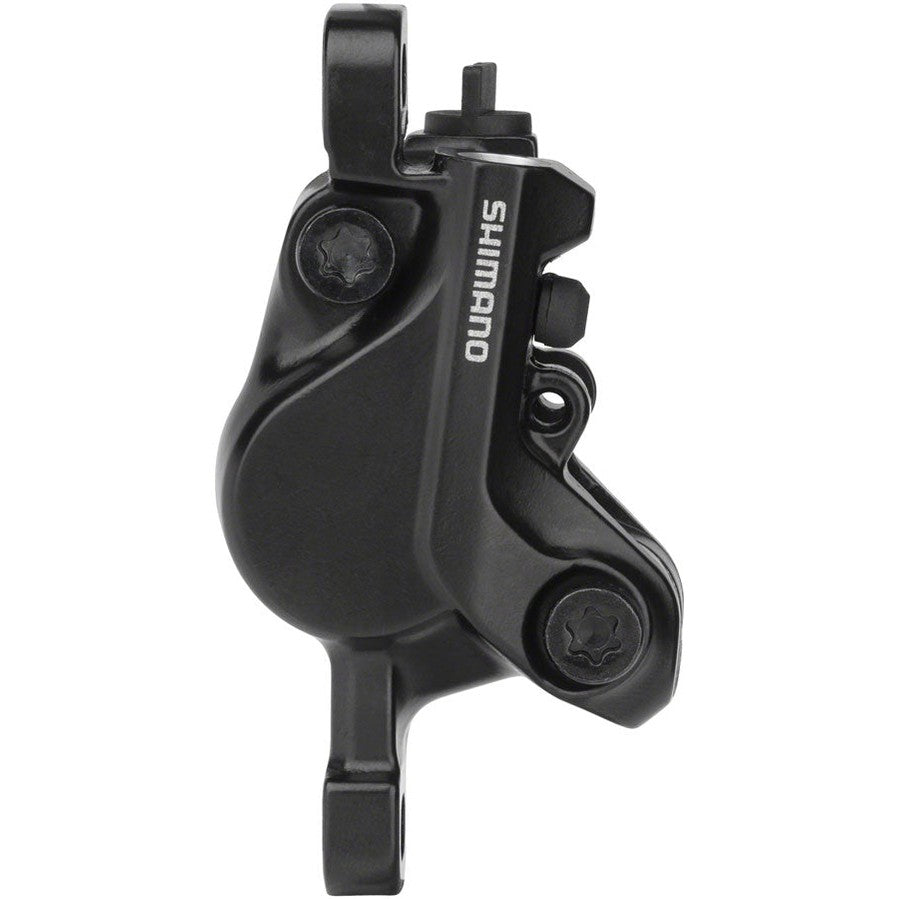Shimano BR-MT500 Disc Brake Caliper - 2-piston, Post Mount, Resin Pads, Front or Rear, Black