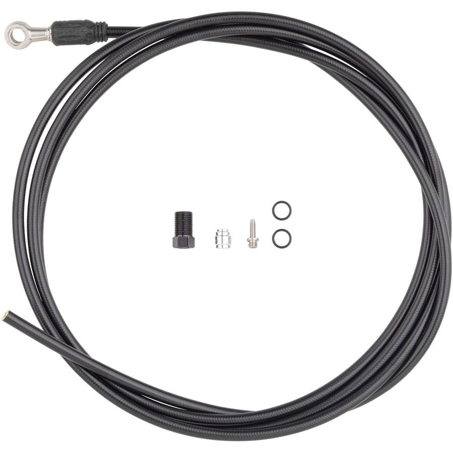 Jagwire Sport DOT Hydraulic Hose Kit for SRAM G2, Guide B1 , 2000mm, Black