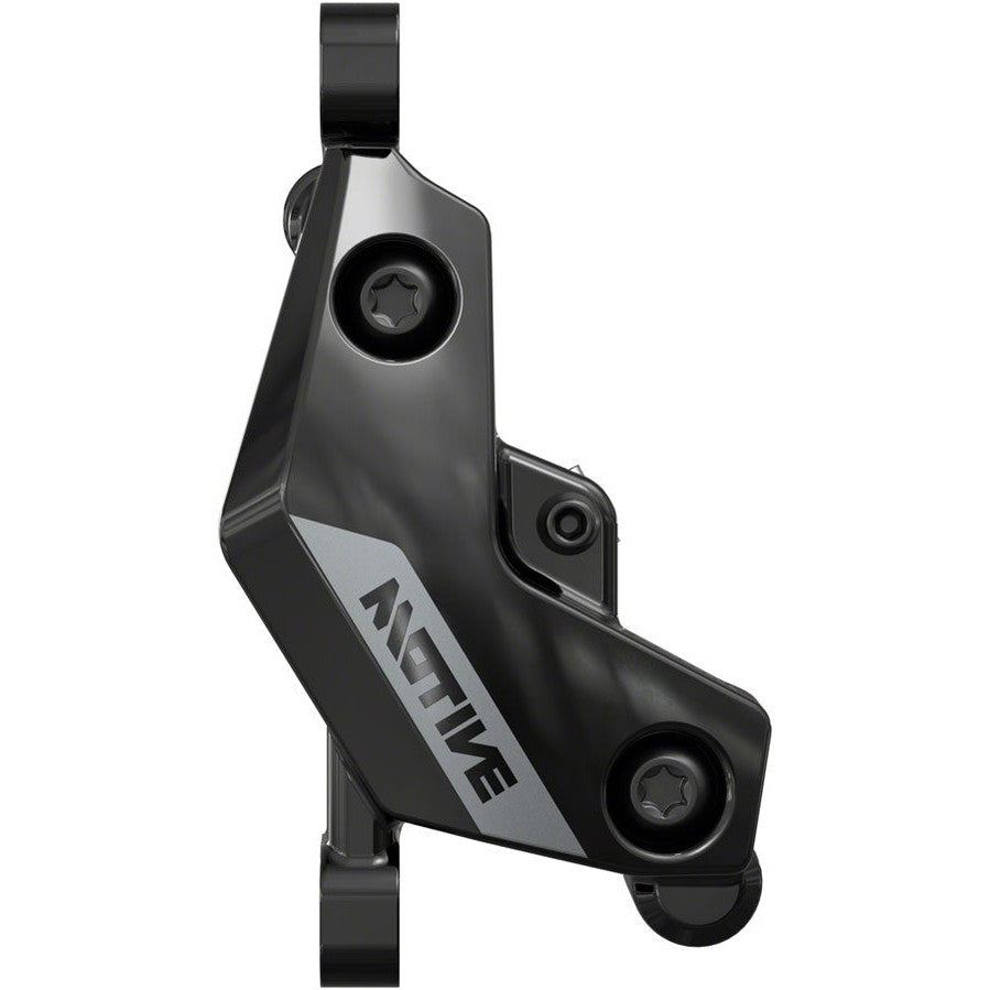 SRAM Motive Silver Disc Brake and Lever - Front, 950mm Hose, Post Mount, 4-Piston, Aluminum Lever, Black, A1