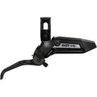 SRAM Motive Silver Disc Brake and Lever - Rear or Front, 2000mm Hose, Post Mount, 4-Piston, Aluminum Lever, Black, A1