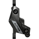 SRAM Motive Silver Disc Brake and Lever - Rear or Front, 2000mm Hose, Post Mount, 4-Piston, Aluminum Lever, Black, A1