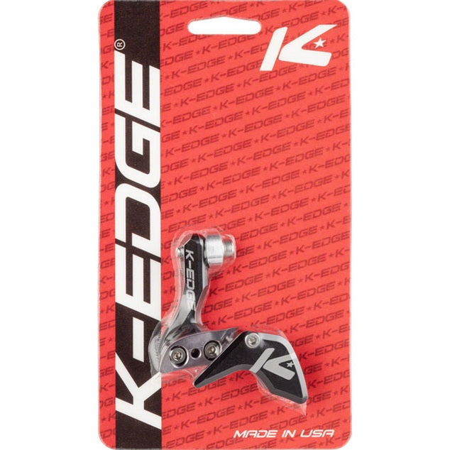 K-EDGE 1x Race Chain Guide - For Single Chainring, Braze-on, Black