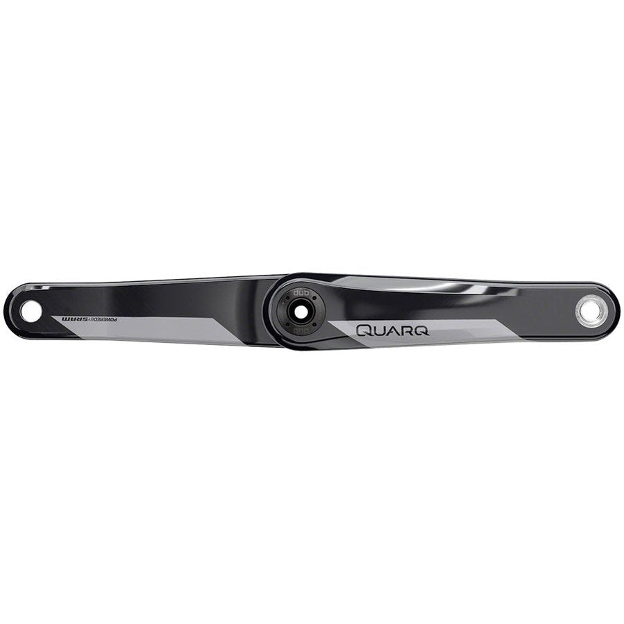 Quarq DUB Crank Arm Assembly - 170mm, 8-Bolt Direct Mount, DUB Spindle Interface, Natural Carbon, D2