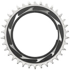 SRAM XX SL Eagle T-Type Thread Mount Chainring - 34t, 12-Speed, Thread Mount For XX SL PM Spider , 0mm Offset, Aluminum, Black/Silver
