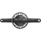 SRAM RED 1x XPLR AXS Power Meter Wide Crankset - 172.5mm, 13-Speed, 42t Threaded Mount, 8-Bolt PM Spider, DUB Spindle, Natural Carbon, E1