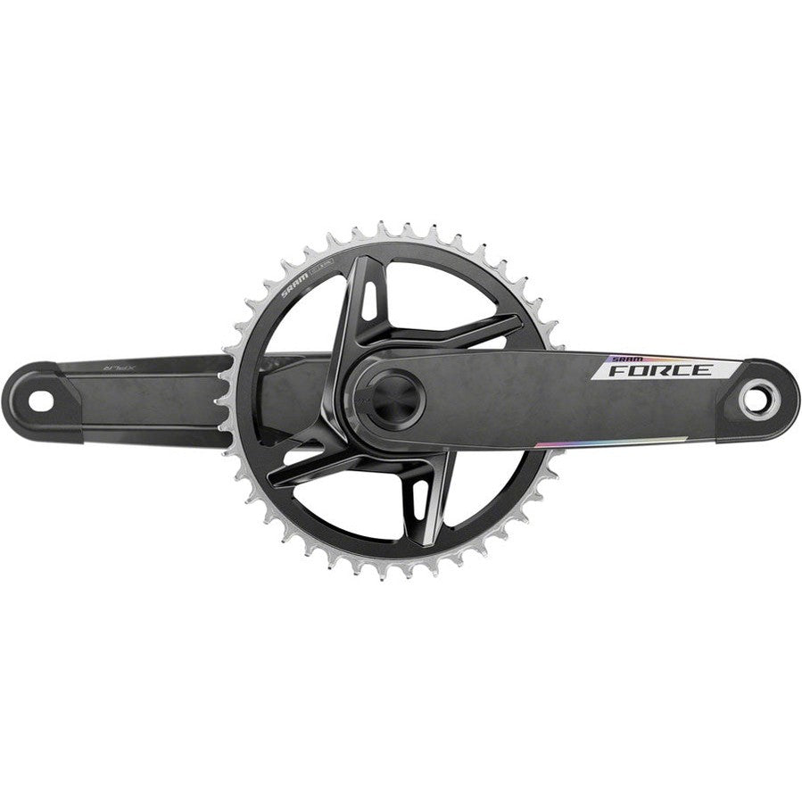 SRAM Force 1x XPLR AXS Power Meter Wide Crankset - 170mm, 12/13-Speed, 42t, 8-Bolt Direct Mount, DUB PM Spindle, Carbon, E1