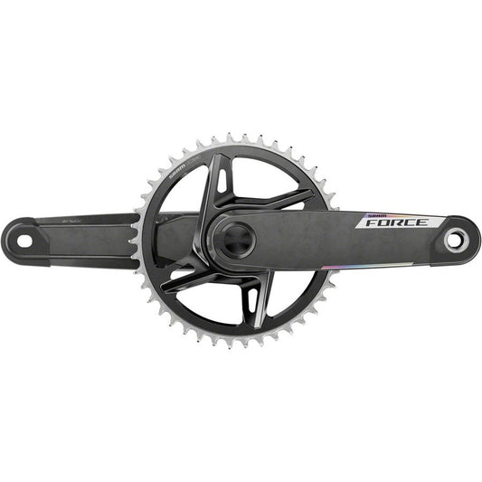 SRAM Force 1x XPLR AXS Power Meter Wide Crankset - 170mm, 12/13-Speed, 42t, 8-Bolt Direct Mount, DUB PM Spindle, Carbon, E1