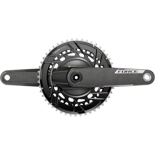 SRAM Force AXS Power Meter Crankset - 170mm, 12-Speed, 48/35t Thread Mount, 8-Bolt PM Spider, DUB Spindle, Carbon, E1
