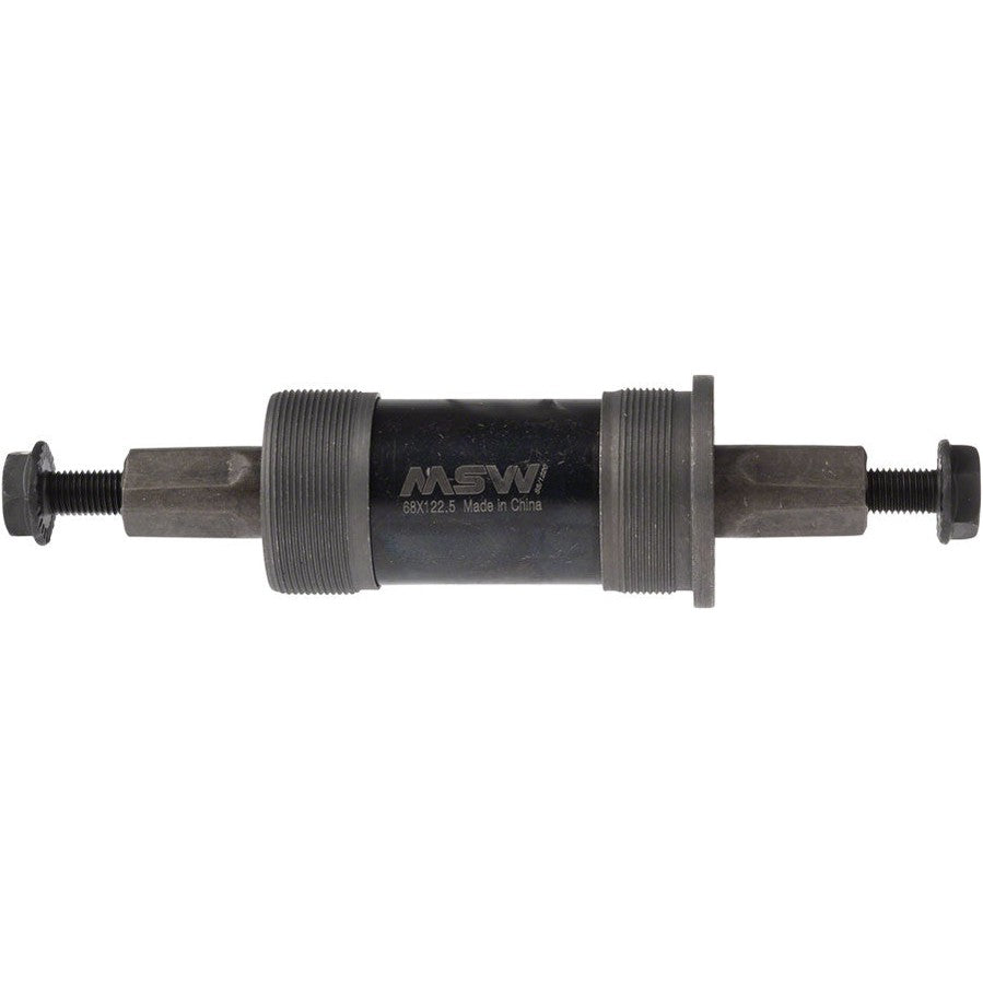 MSW ST100 Bottom Bracket - English, 68 x 122.5mm, Square Taper JIS
