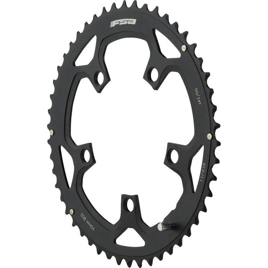 Full Speed Ahead Pro Road Chainring - 50t, 110 BCD, Aluminum, N11, Black