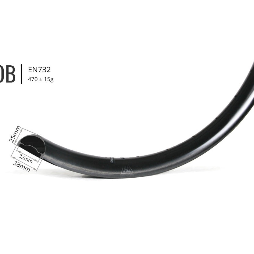 EN732 Carbon 27.5" Enduro Rim - Pair