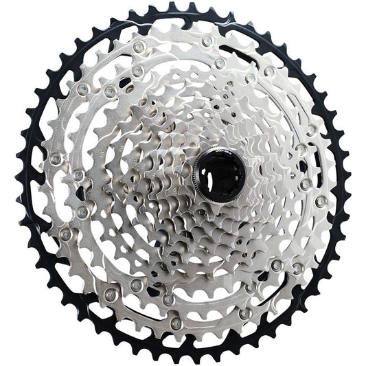 Shimano SLX CS-M7100 Cassette - 12-Speed, 10-51t, Silver/Black, Micro Spline