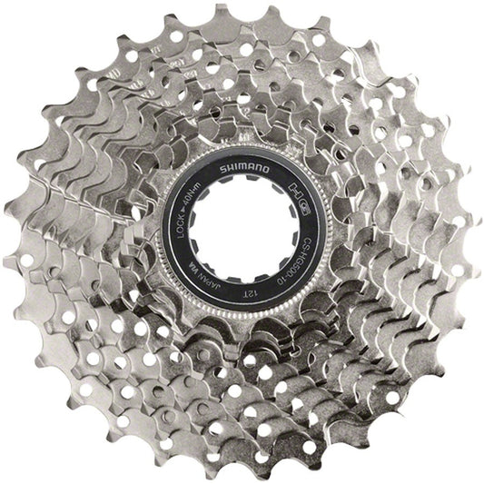 Shimano CS-HG500 Cassette - 10-Speed, 11-25t, Silver